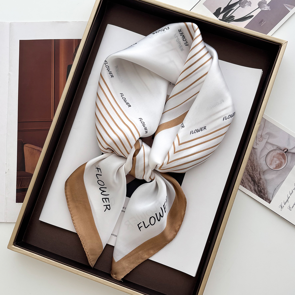 Discount Luxury Bags - Luxury Print Scarf For Women Elegant