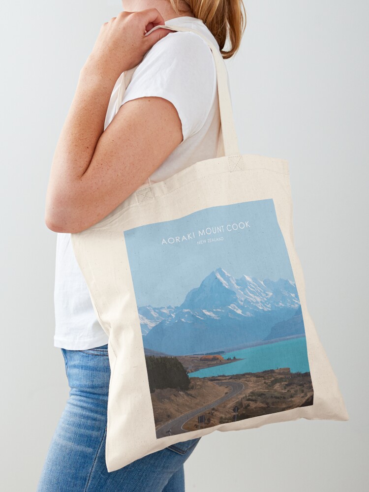 Luxury Bags New Zealand - Aoraki Mount Cook New Zealand Illustration