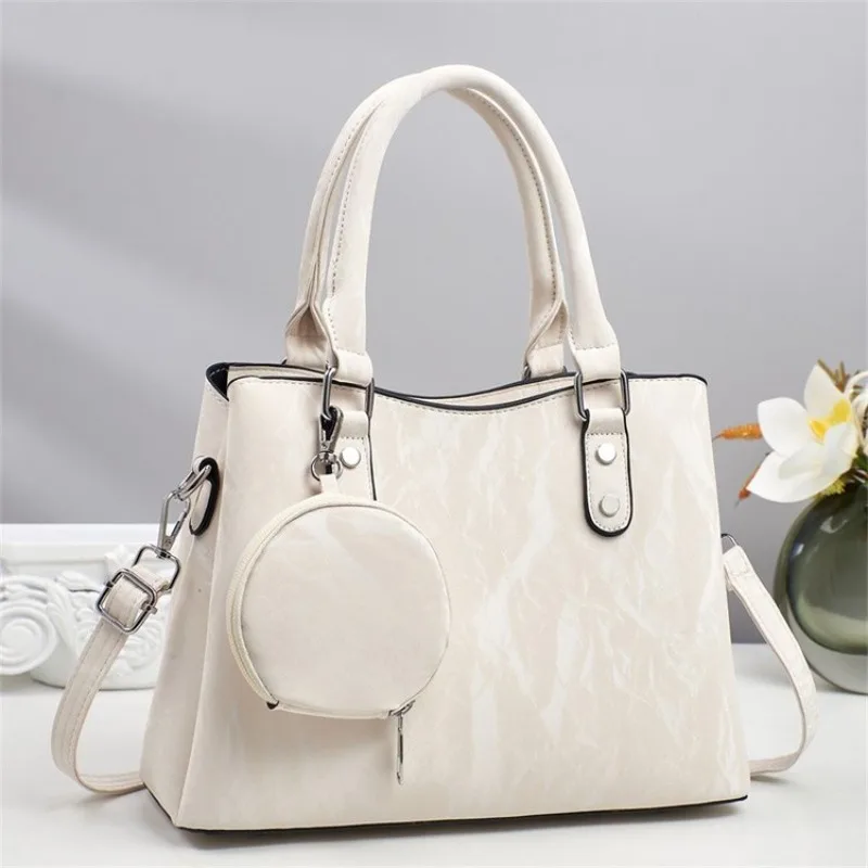 Luxury Bags Must Have - Solid Crossbody Diaper Bag For Women
