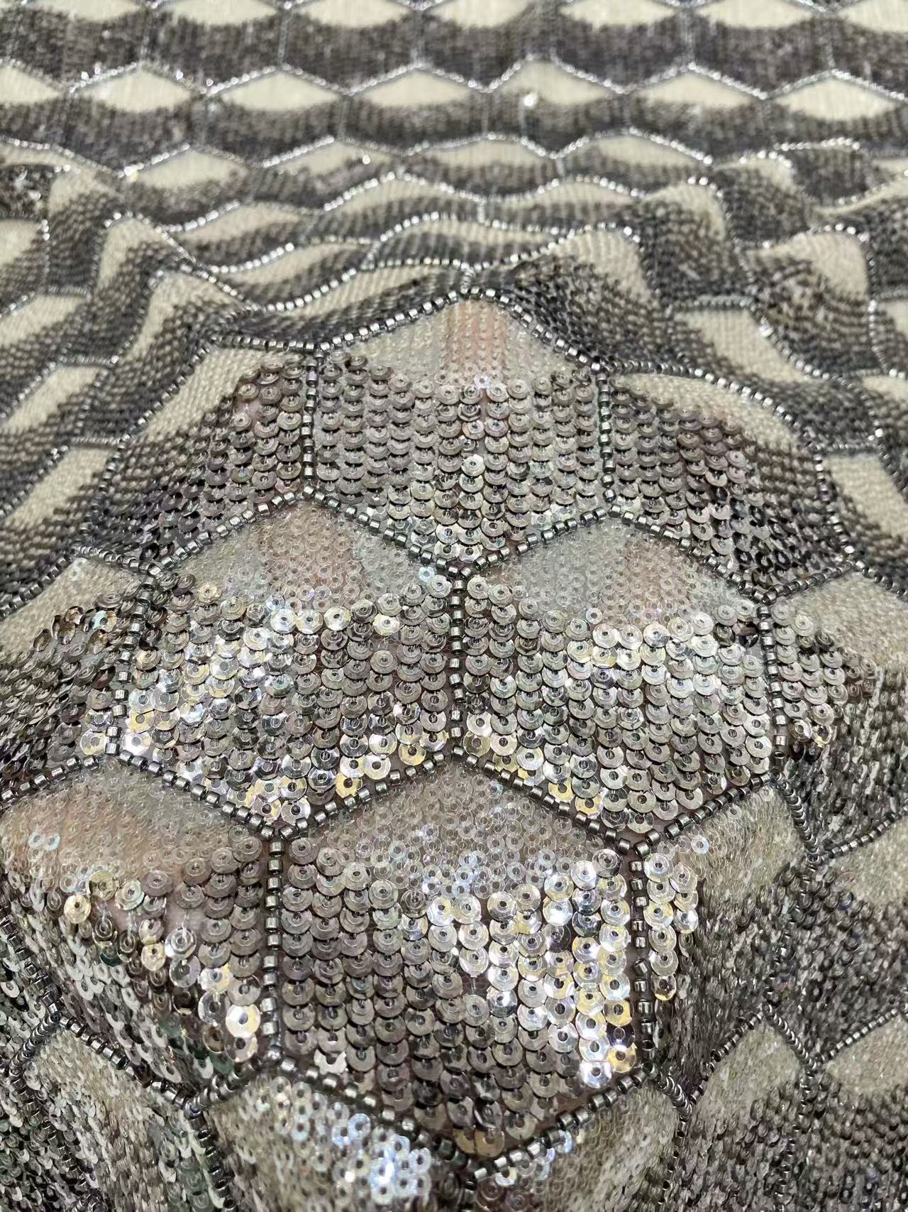 Luxury Bags Youtube - Luxurious 3+5mm pearl tube sequin embroidered
