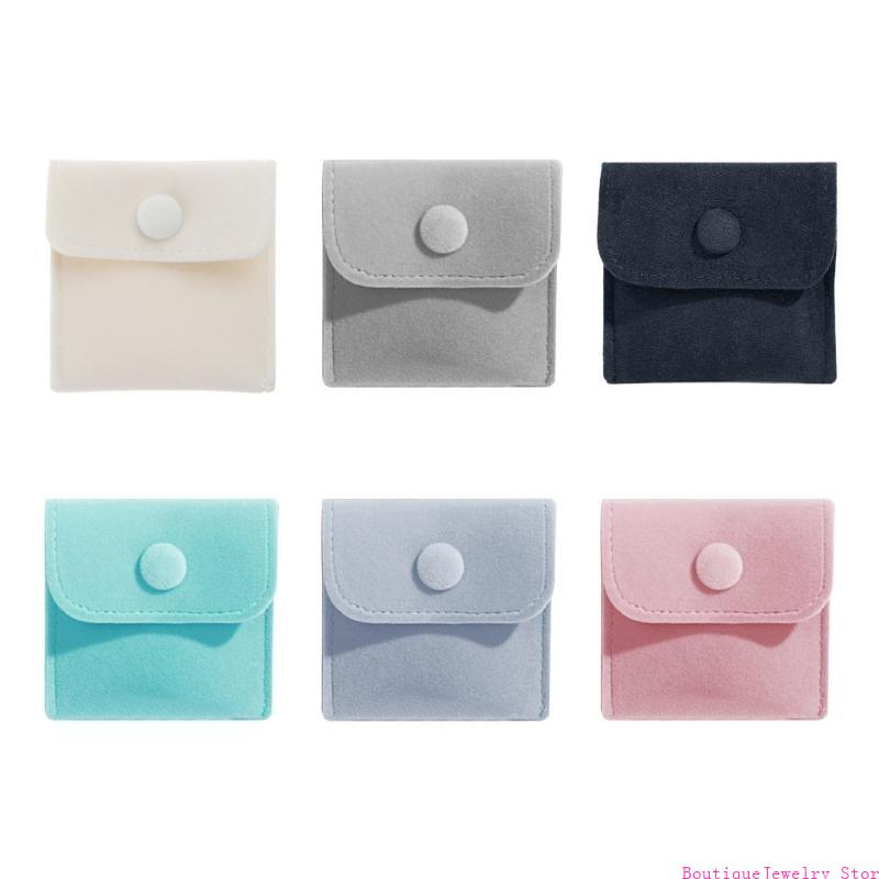 Luxury Bags Dropshipping - E1PE Jewelry with Button Portable Soft