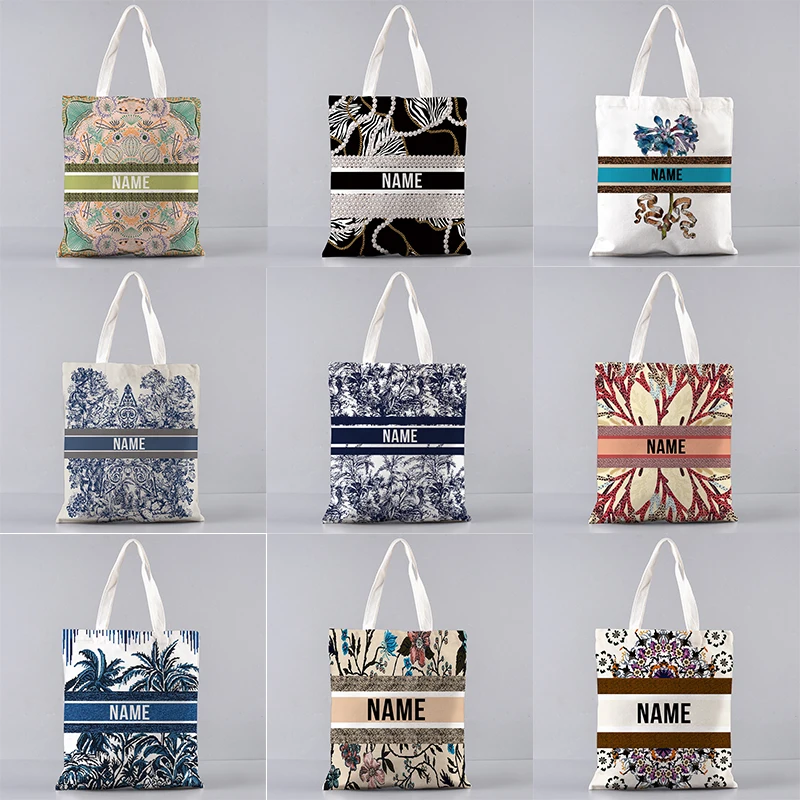 Personalized Custom Name Text  - Luxury Bags Brand Names avaliação e preço