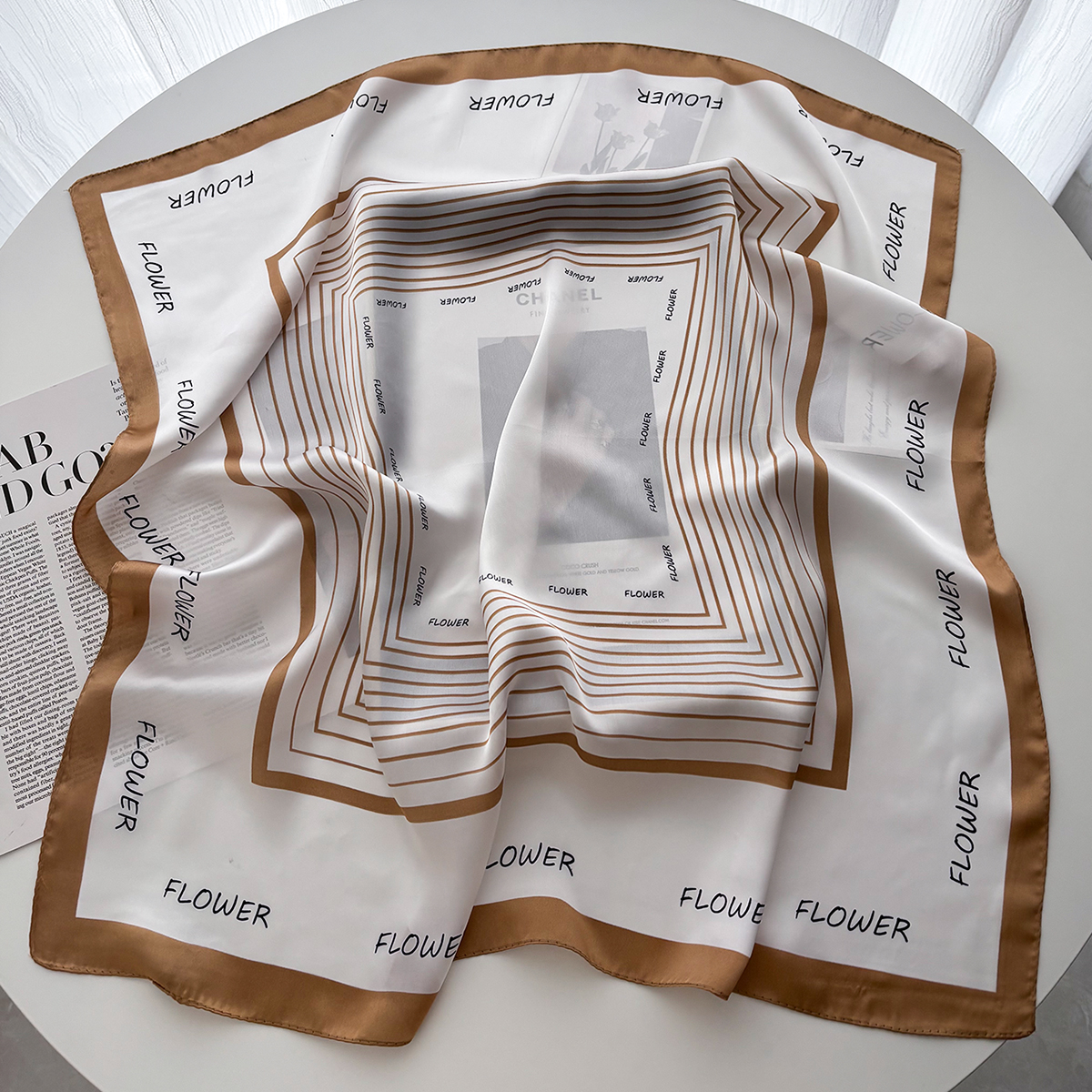 Luxury Print Scarf For Women E - Discount Luxury Bags avaliação e preço