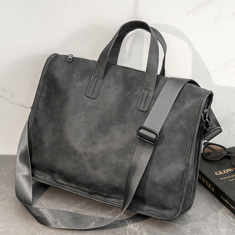 Casual Business Men's Handbag  - Luxury Bags Tote avaliação e preço