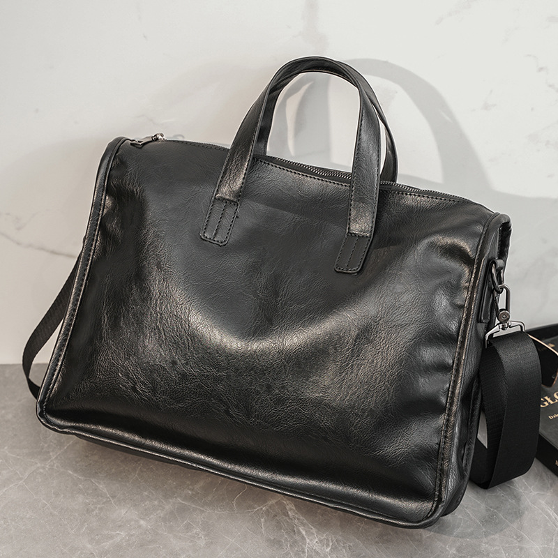 Casual Business Men's Handbag  - Luxury Bags Tote avaliação e preço