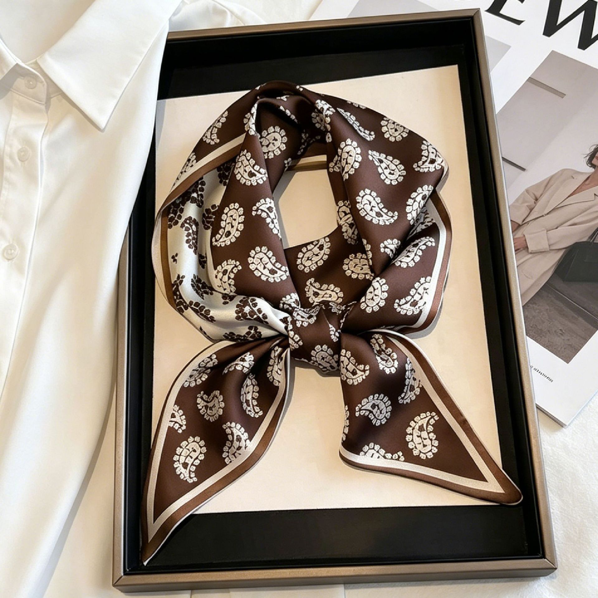 Luxury Long Neckerchief Skinny - Discount Luxury Bags avaliação e preço