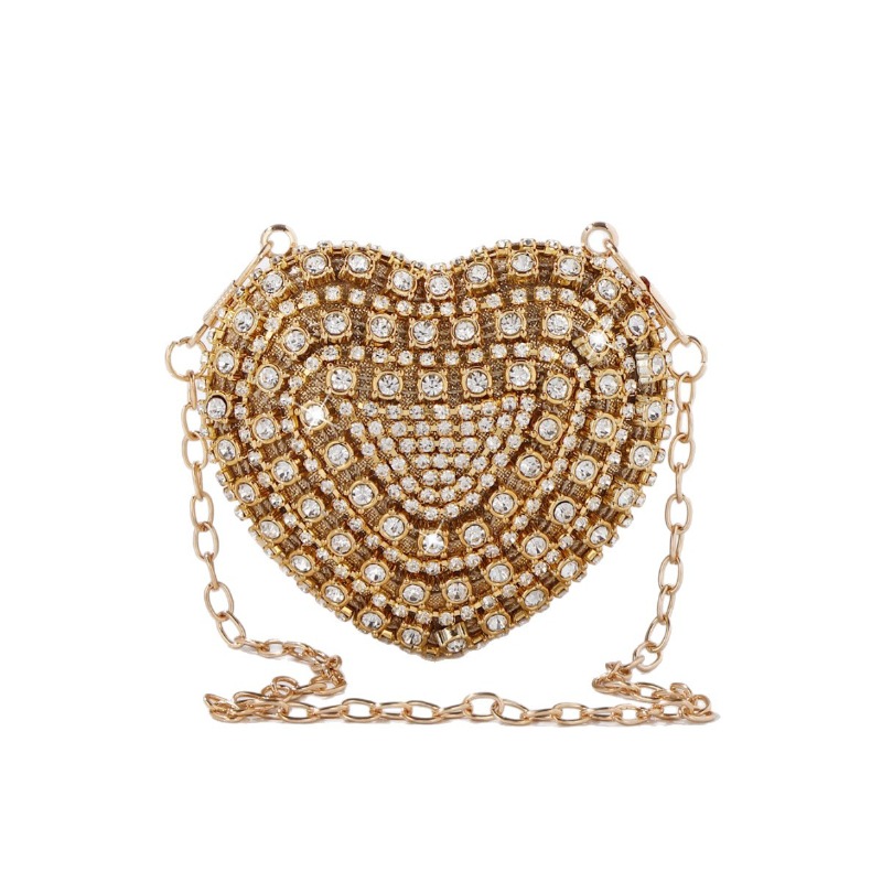 Mini Heart-shaped Diamond Sett - Luxury Bags Mini avaliação e preço