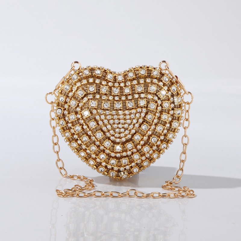 Mini Heart-shaped Diamond Sett - Luxury Bags Mini avaliação e preço