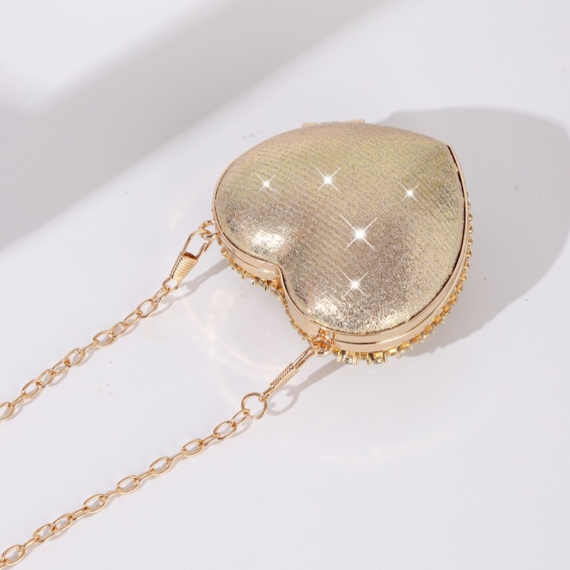 Mini Heart-shaped Diamond Sett - Luxury Bags Mini avaliação e preço