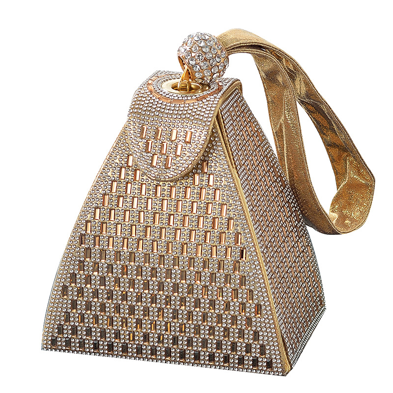 Rhinestones Luxury Evening Bag - Luxury Bags Brand Pyramid avaliação e preço