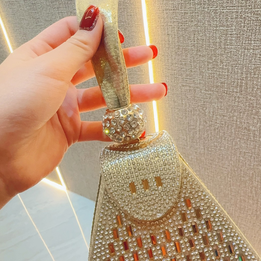 Rhinestones Luxury Evening Bag - Luxury Bags Brand Pyramid avaliação e preço