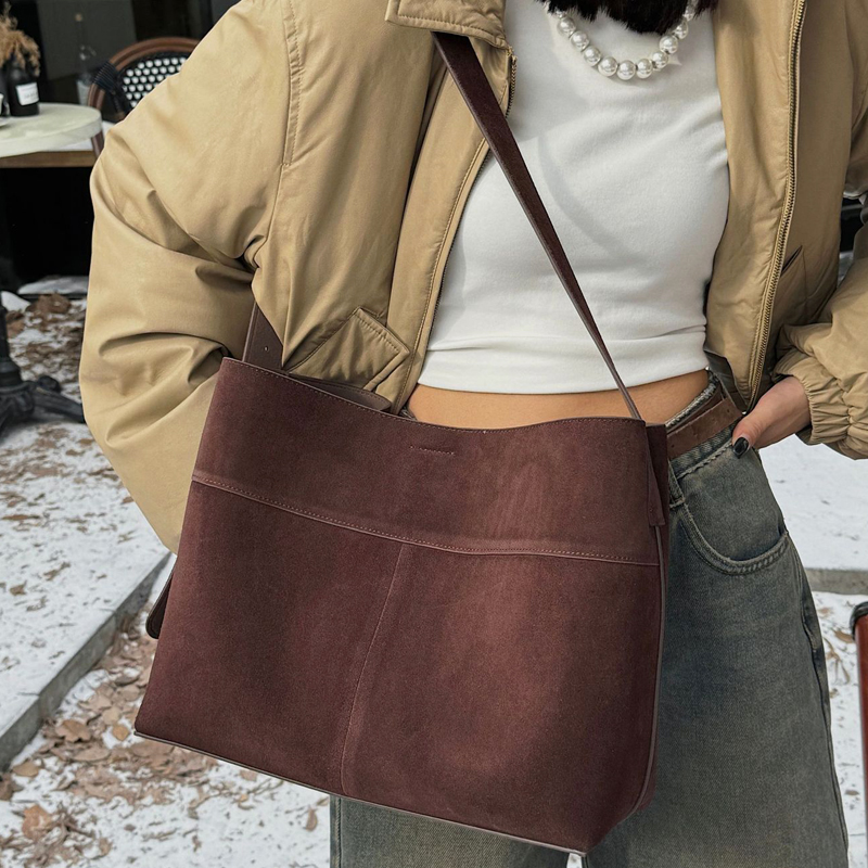 Korean Genuine Leather Tote Ba - Luxury Bags Tote avaliação e preço