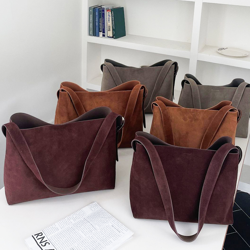 Korean Genuine Leather Tote Ba - Luxury Bags Tote avaliação e preço
