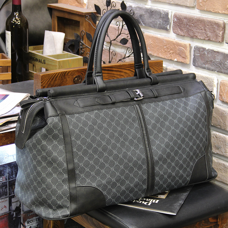 Fashion Plaid Travel Bag Men H - Luxury Bags Tote avaliação e preço