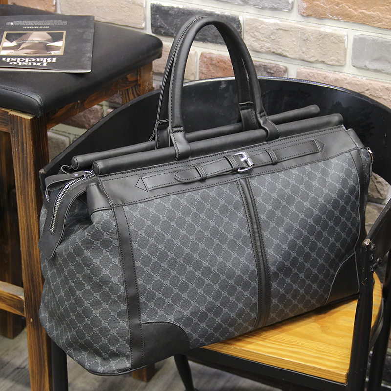 Fashion Plaid Travel Bag Men H - Luxury Bags Tote avaliação e preço