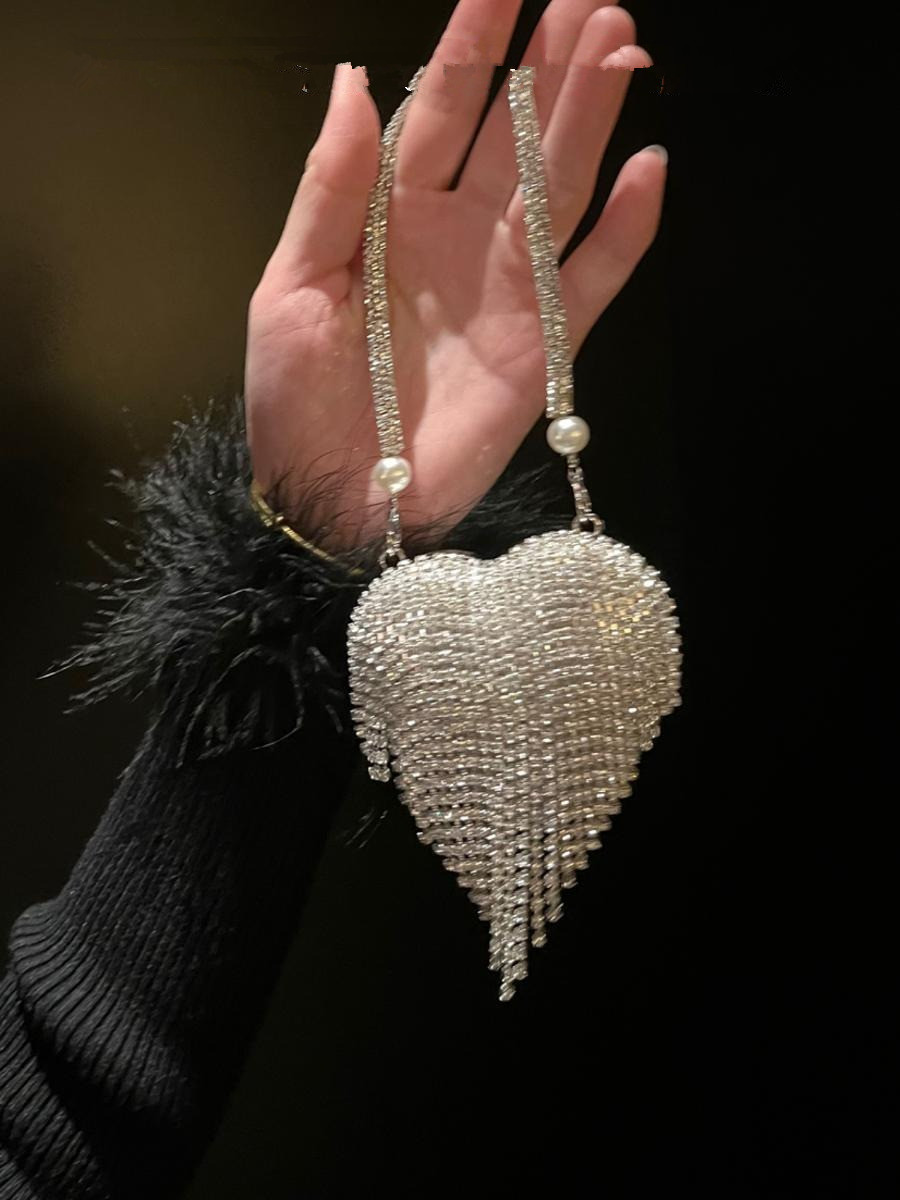 Luxury Small Bling Heart Shape - Luxury Bags Mini avaliação e preço