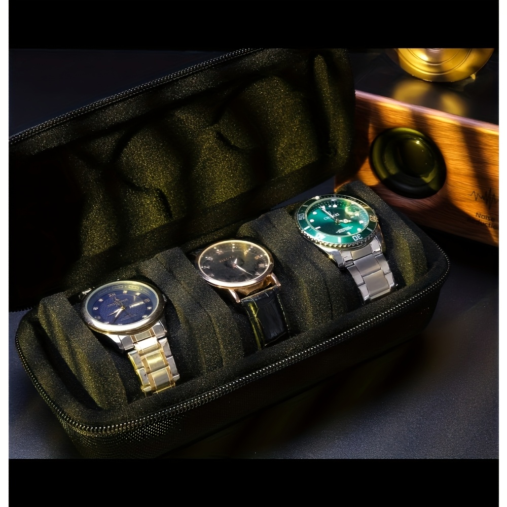 1pc Luxury 3-slot Watch Travel - Luxury Bags Dropshipping avaliação e preço