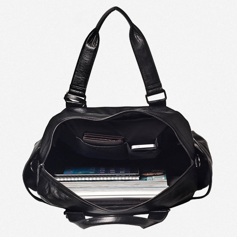 Men PU Leather Briefcase Top-H - Luxury Bags Tote avaliação e preço