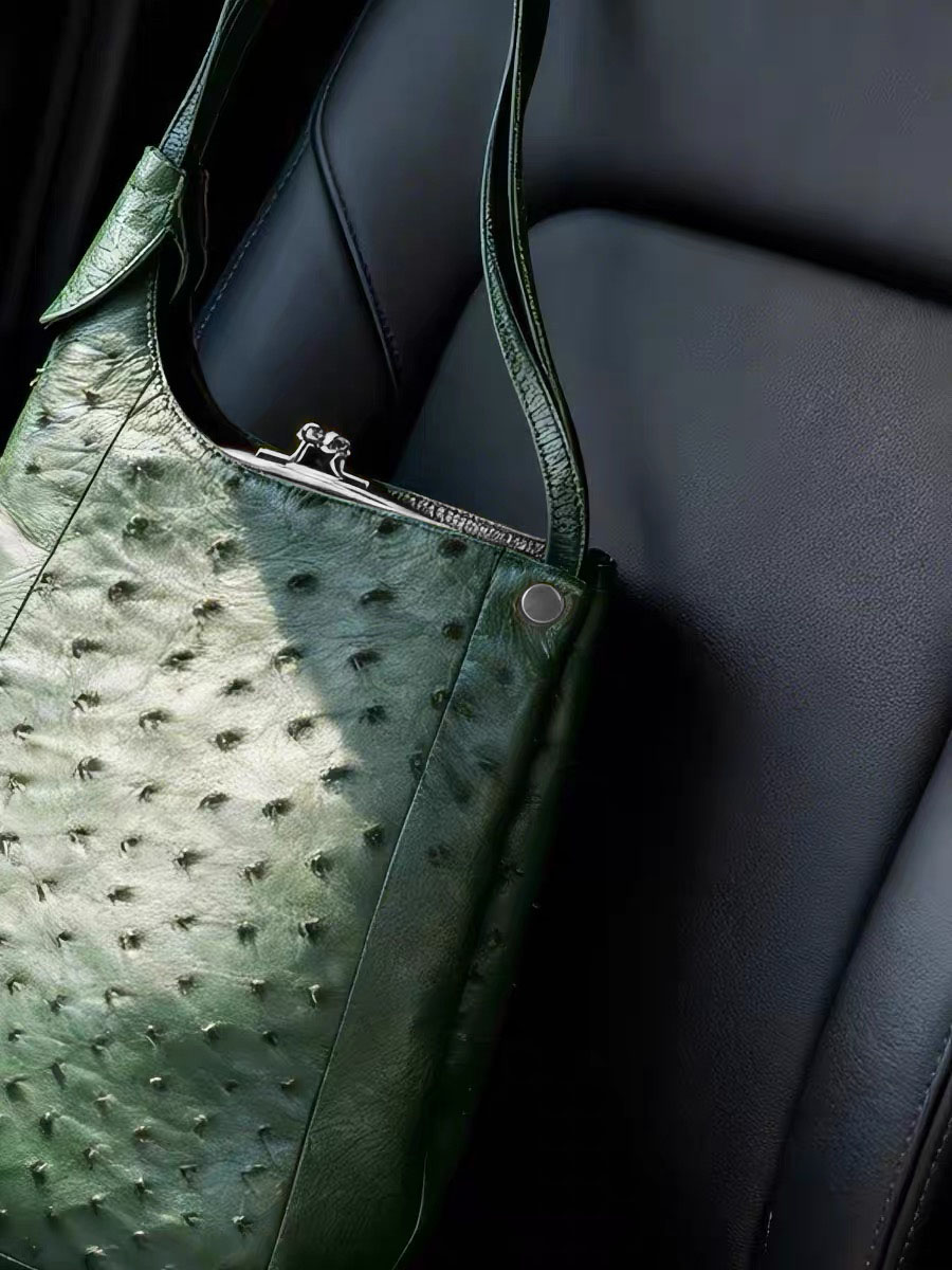 2026 New Green Leather Single  - Luxury Bags Tote avaliação e preço