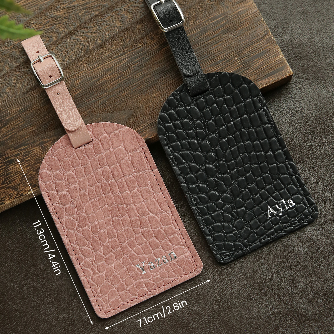 Personalized Leather Luggage T - Luxury Bags Vegan avaliação e preço