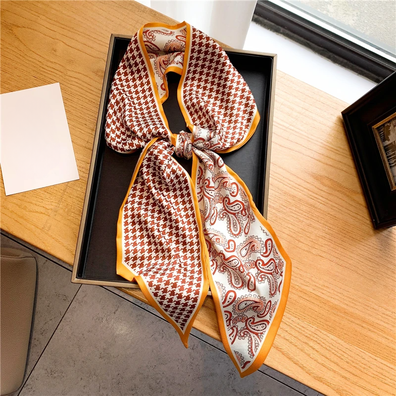 Luxury Long Silk Scarf Female  - Discount Luxury Bags avaliação e preço