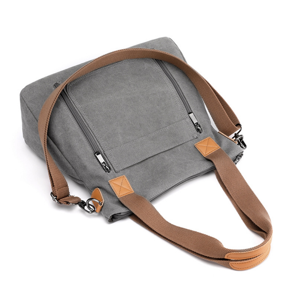 Vegan Canvas Crossbody Tote Ba - Luxury Bags Vegan avaliação e preço