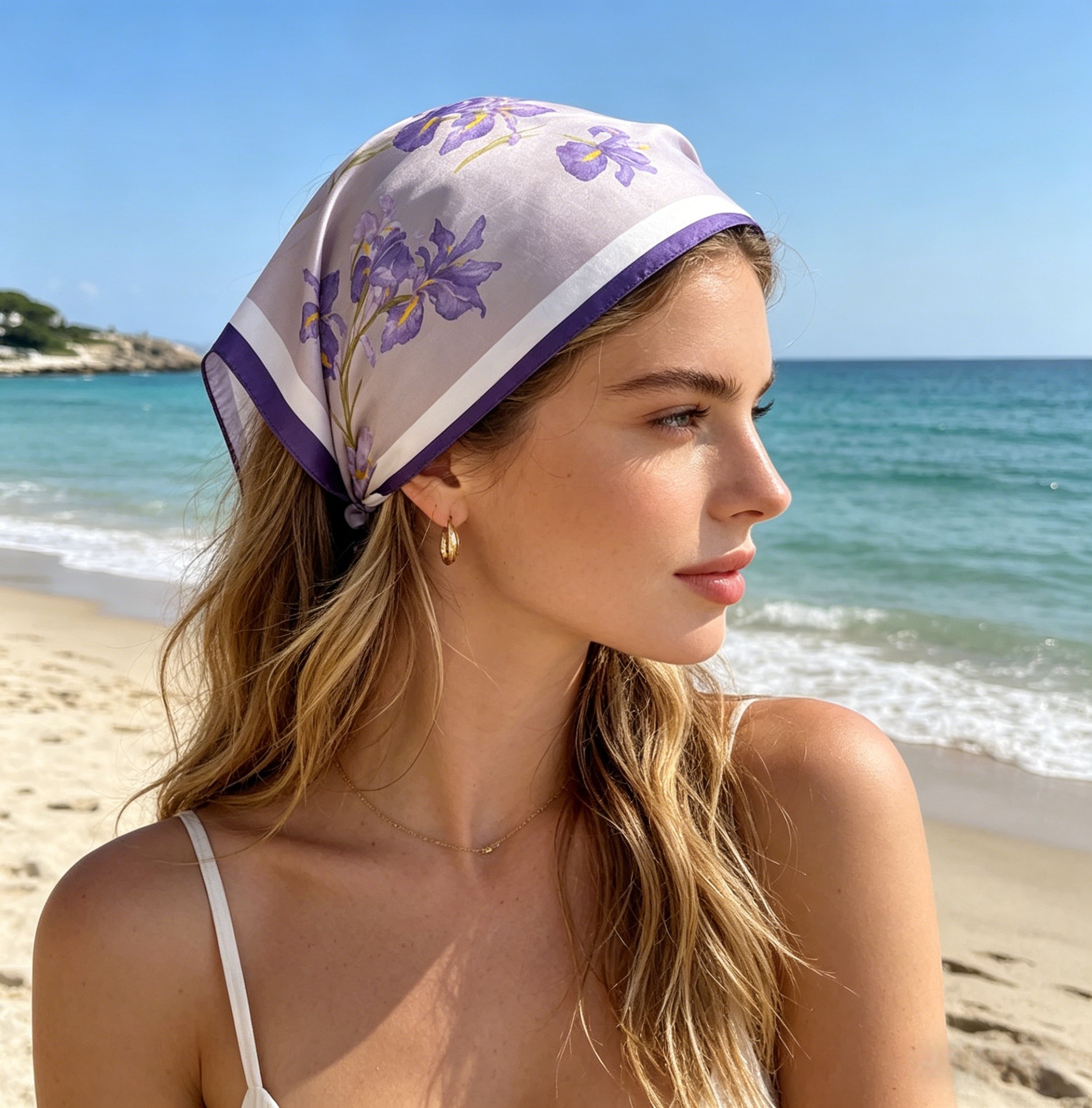 Luxury Floral Print 70cm Squar - Discount Luxury Bags avaliação e preço