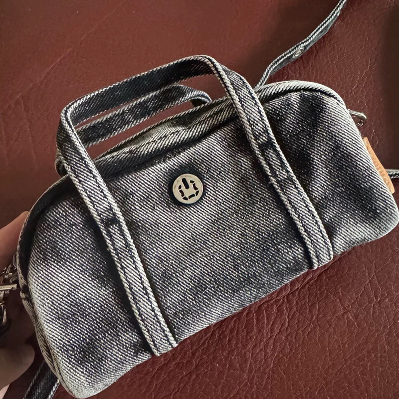 Korean Casual Mini Denim Box B - Luxury Bags Mini avaliação e preço