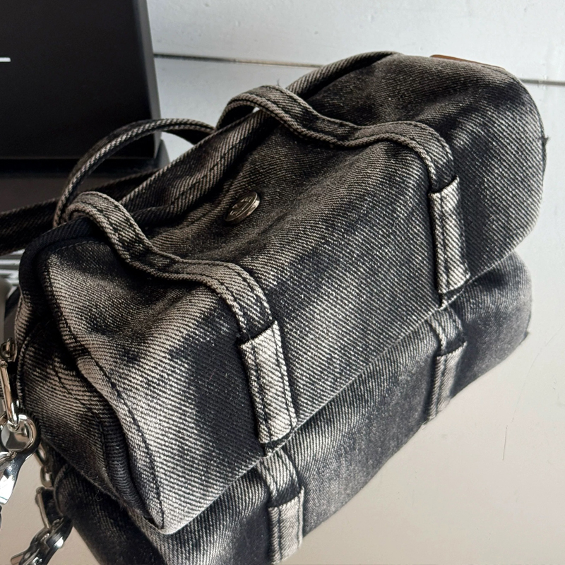 Korean Casual Mini Denim Box B - Luxury Bags Mini avaliação e preço