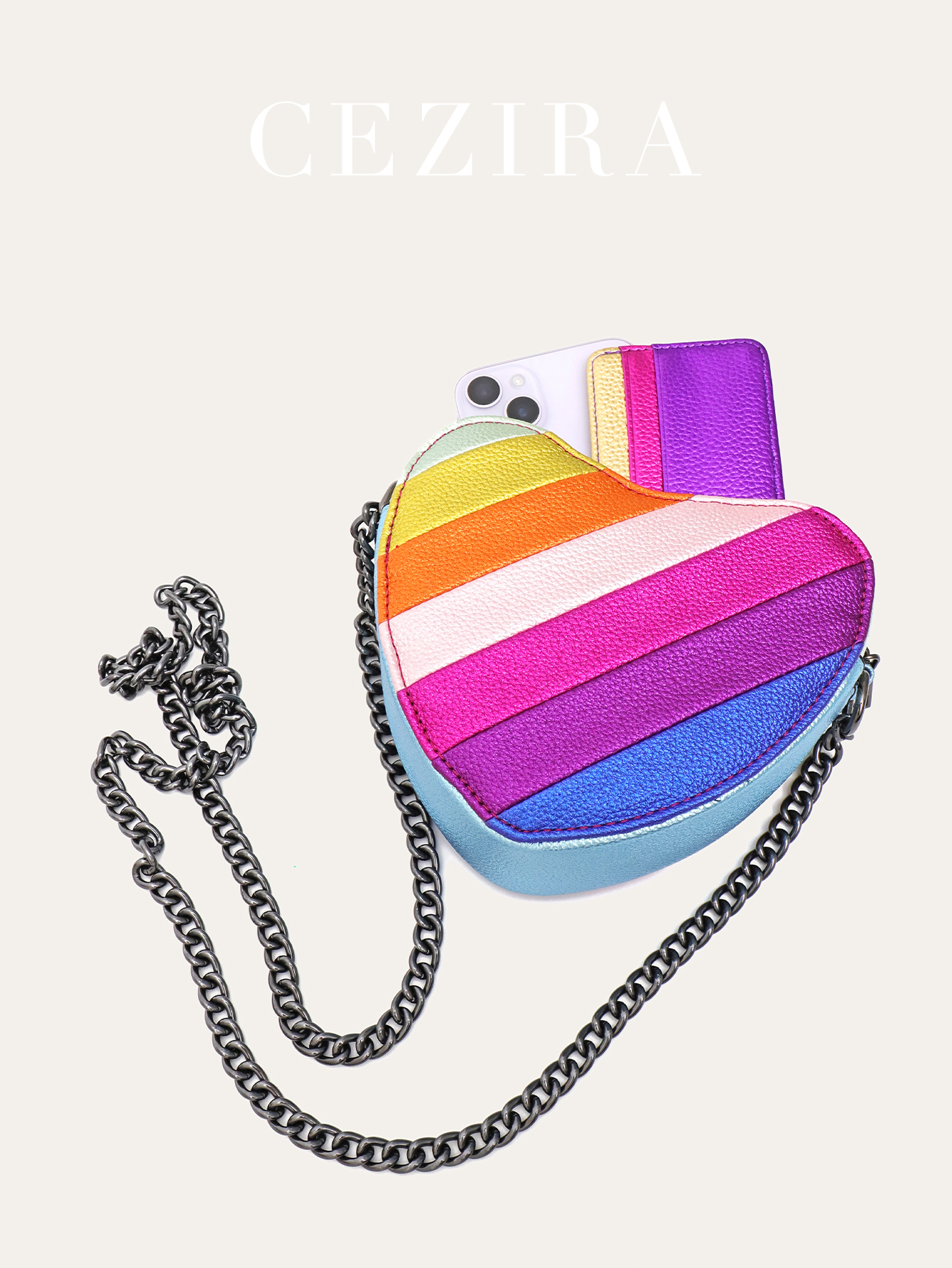 CEZIRA Women's Luxury Heart Sh - Luxury Bags Vegan avaliação e preço