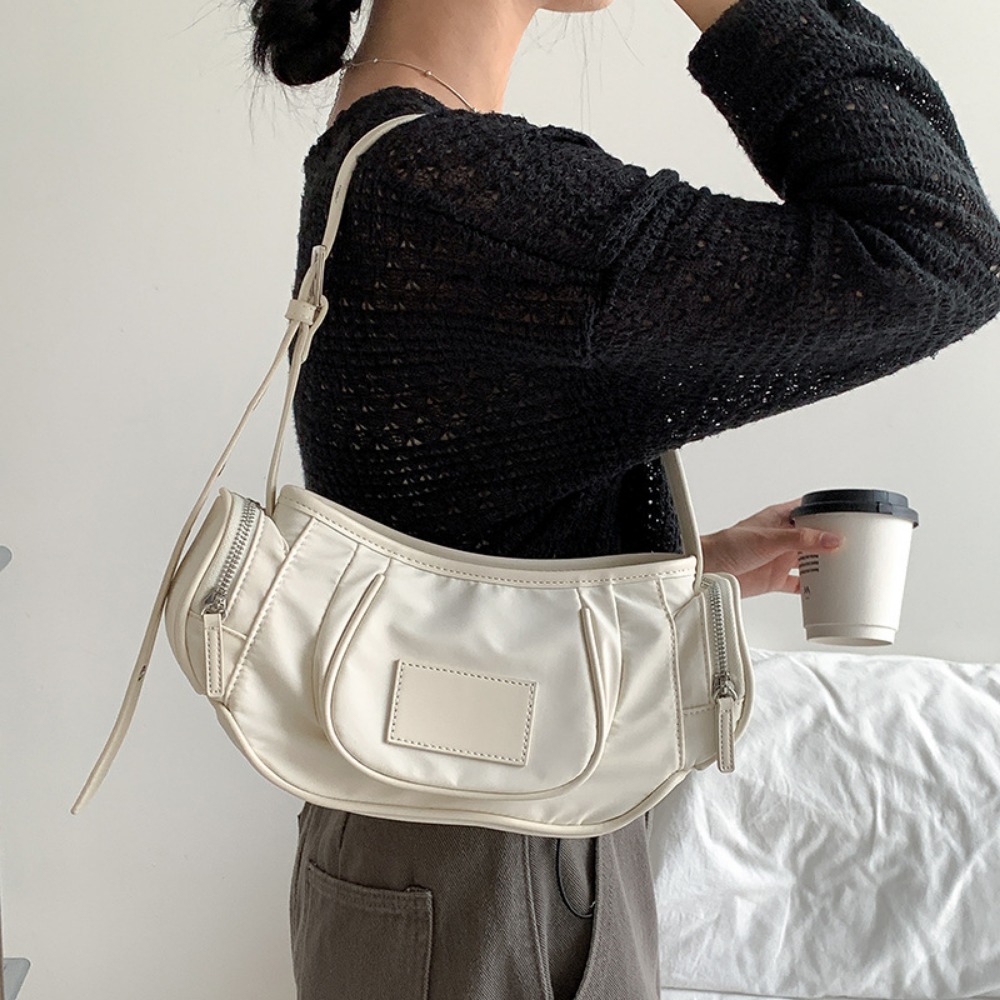 Vegan Nylon Underarm Bags Wome - Luxury Bags Vegan avaliação e preço