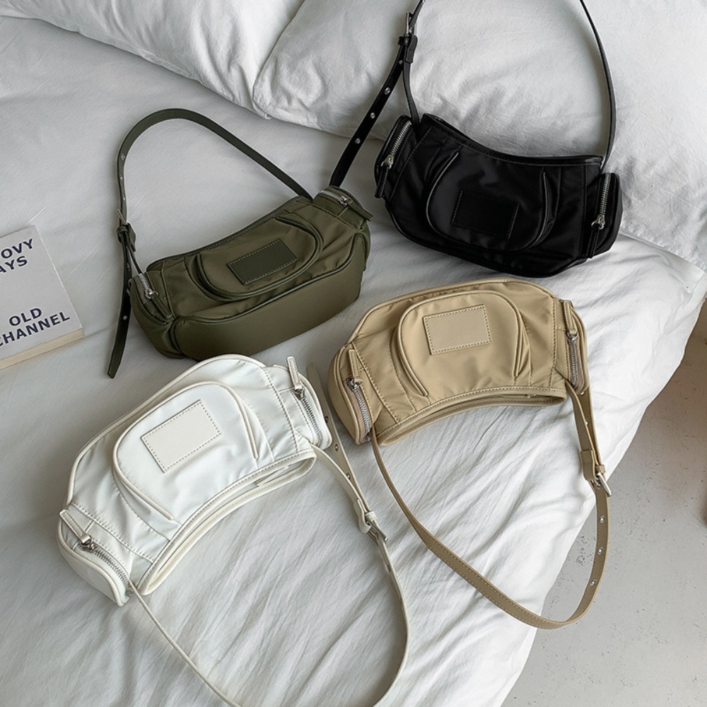Vegan Nylon Underarm Bags Wome - Luxury Bags Vegan avaliação e preço