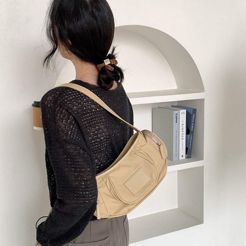 Vegan Nylon Underarm Bags Wome - Luxury Bags Vegan avaliação e preço