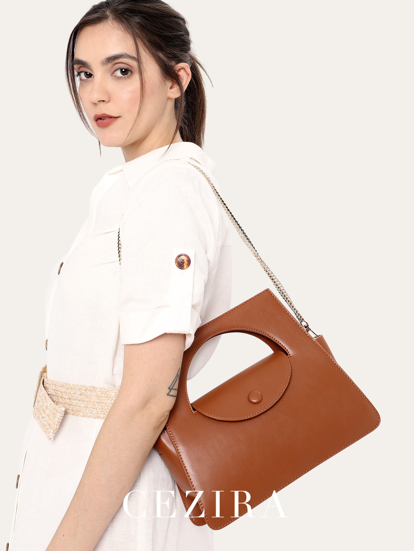 CEZIRA Brand Luxury PU Vegan L - Luxury Bags Vegan avaliação e preço