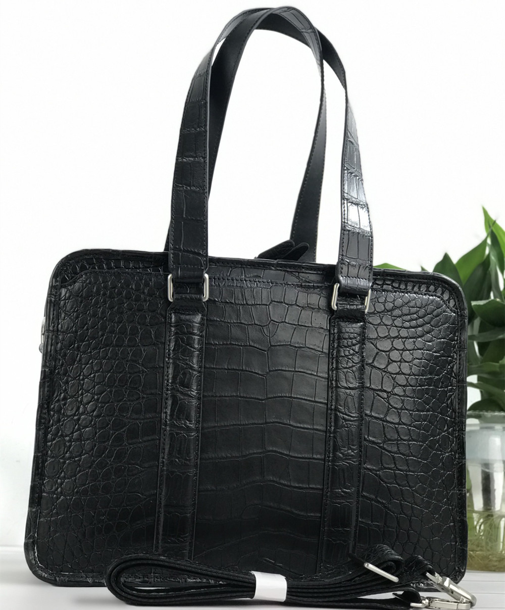 New crocodile leather laptop b - Luxury Bags Tote avaliação e preço