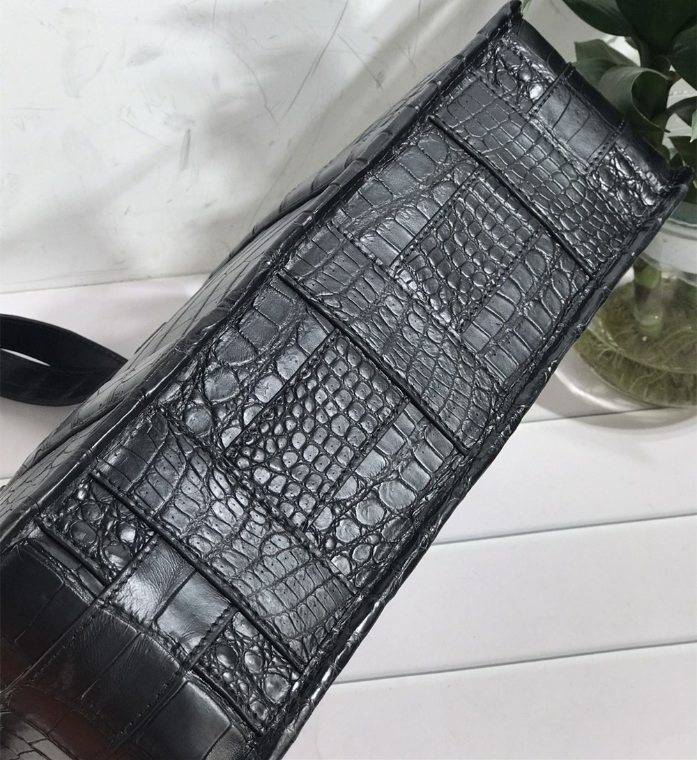 New crocodile leather laptop b - Luxury Bags Tote avaliação e preço