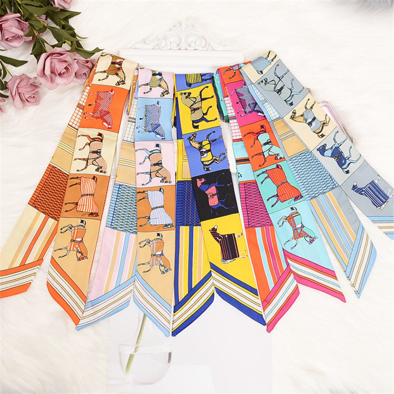 Horse Printing Bag Scarf 2024  - Luxury Bags Mini avaliação e preço