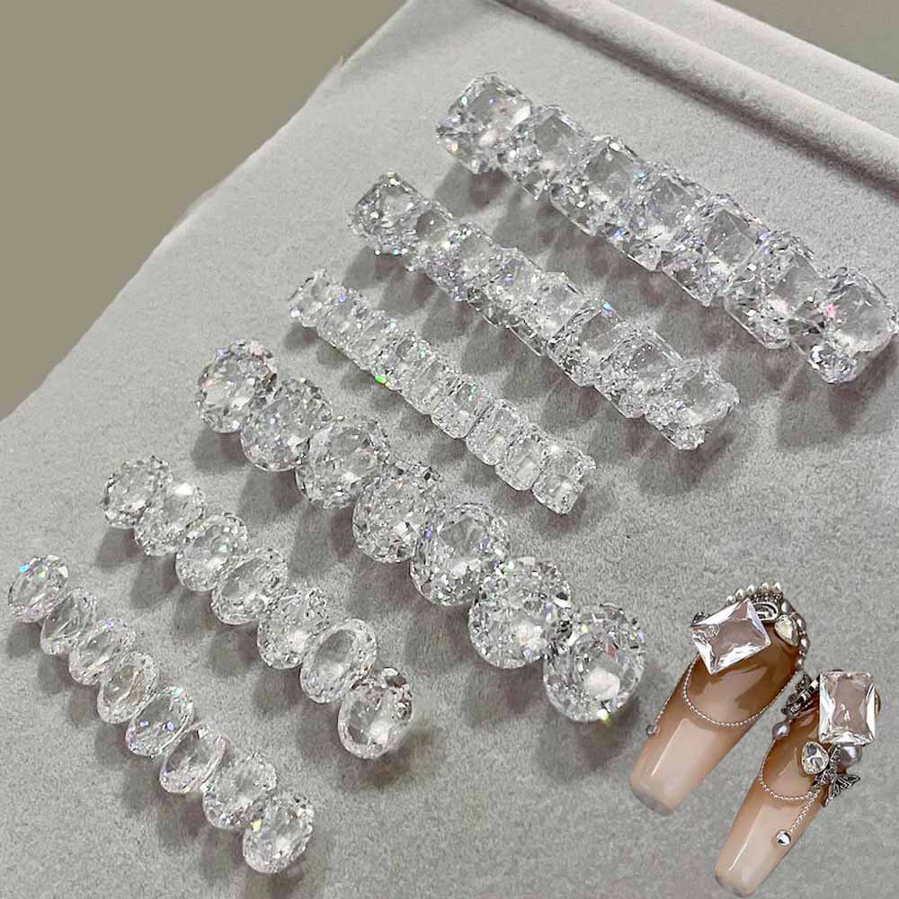 10pcs Clear Round & Square & W - Luxury Bags Dropshipping avaliação e preço