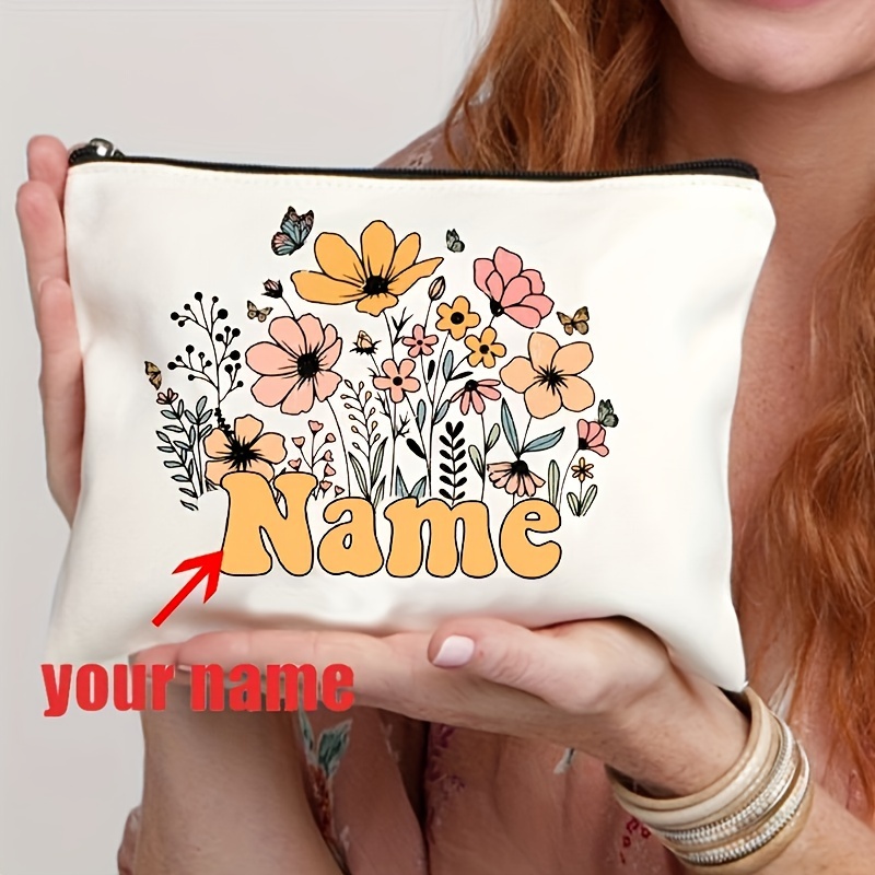 Personalized Name Makeup Bag T - Luxury Bags Brand Names avaliação e preço