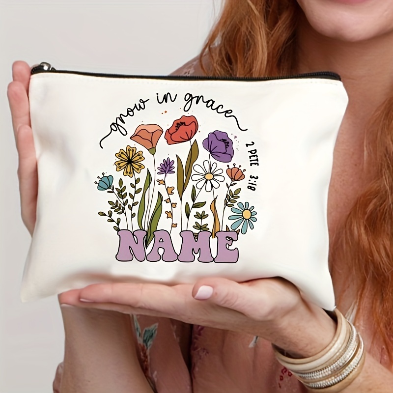 Personalized Name Makeup Bag T - Luxury Bags Brand Names avaliação e preço