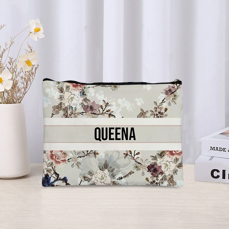 Custom Name Vintage Makeup Bag - Luxury Bags Brand Names avaliação e preço