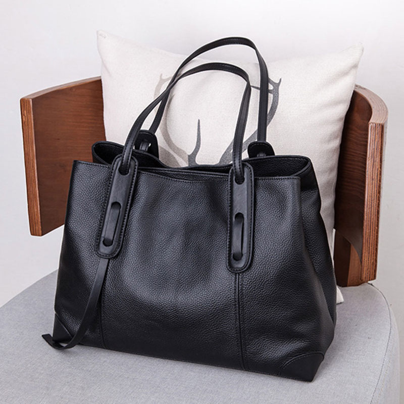 Genuine Leather Tote Bag Luxur - Luxury Bags Tote avaliação e preço