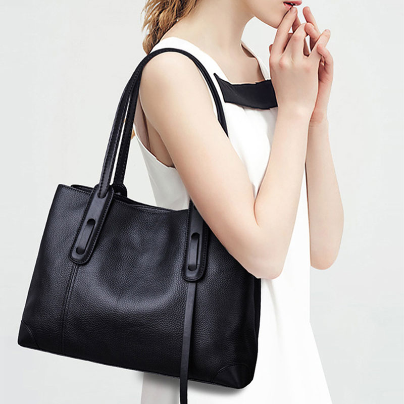Genuine Leather Tote Bag Luxur - Luxury Bags Tote avaliação e preço